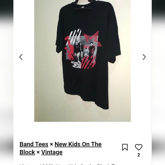 New kids on the block tour t shirt the block live Vintage 2008 - Picture 2 of 7